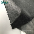 Chinese wholesale 100% polyester fabric material woven fusible elastic interlining two way stretch circular knitted interlining